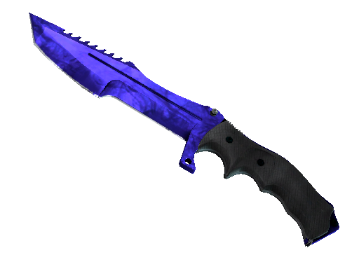 Doppler Sapphire Huntsman Knife